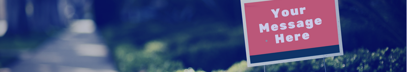 A.G.E. Graphics Yard Sign Image